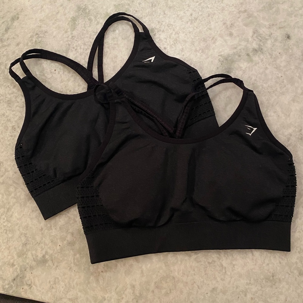 Gymshark Origin Seamless Bra BUNDLE x2